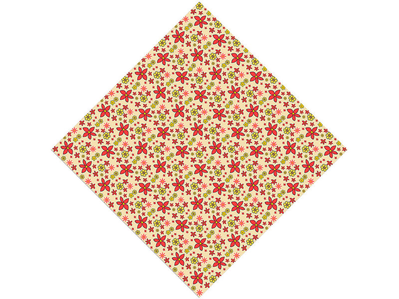 Sunshine Musicians Retro Vinyl Wrap Pattern