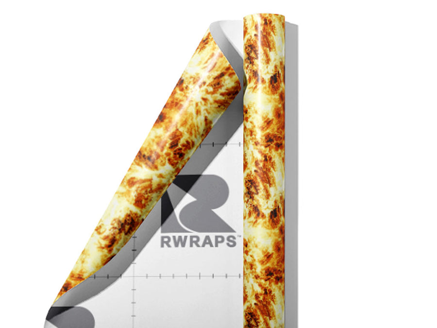 Super Eruption Lava Wrap Film Sheets~Rwraps Series 914 Super Eruption Lava Scrolled Sheet~3