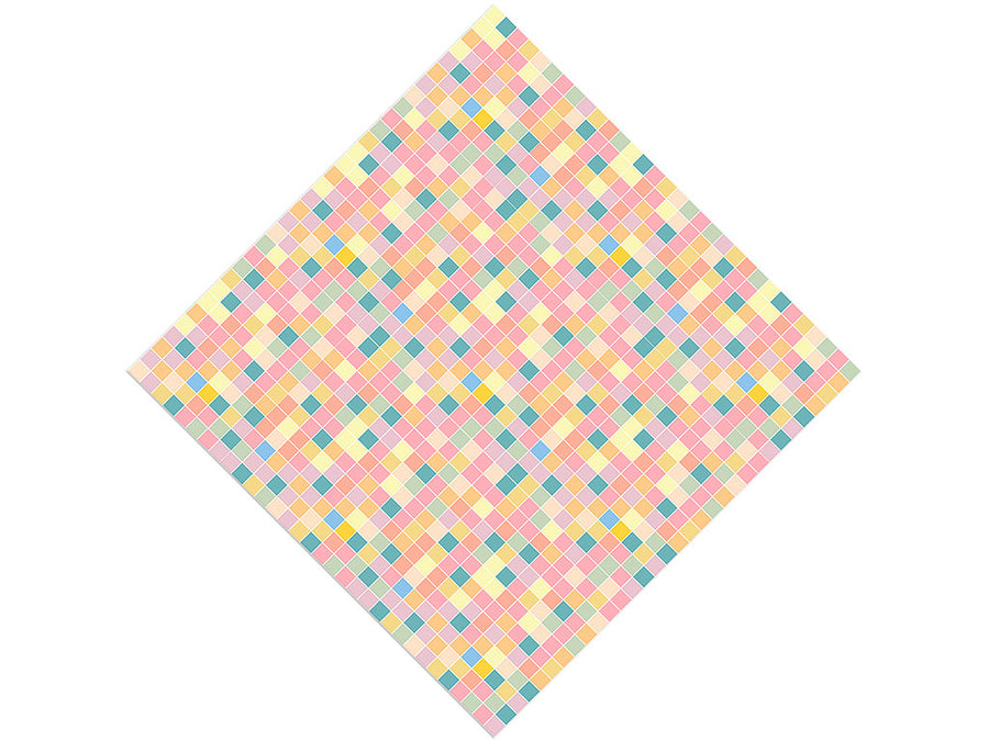Super Tiles Mosaic Vinyl Wrap Pattern