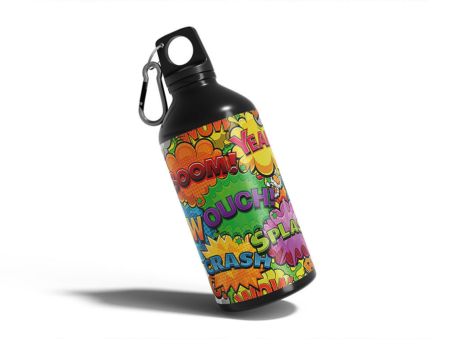 Water Bottle DIY Stickers