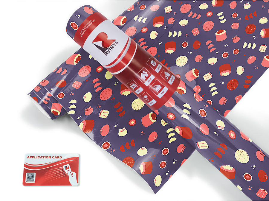 sushi dreams japanese Craft Vinyl Roll