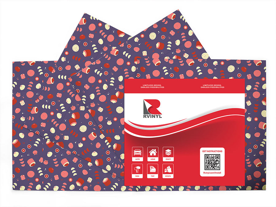 sushi dreams japanese Craft Vinyl Sheet Pack