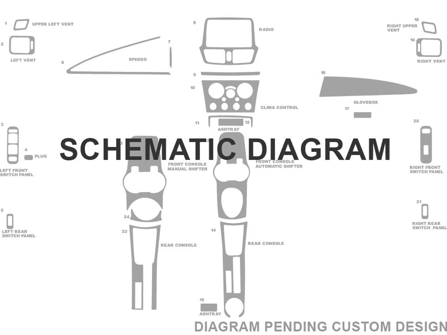 suzuki custom Dash Kit Diagram