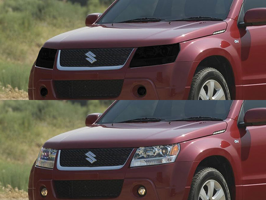 suzuki grand vitara 2006-2011 Headlight Tint Appearance