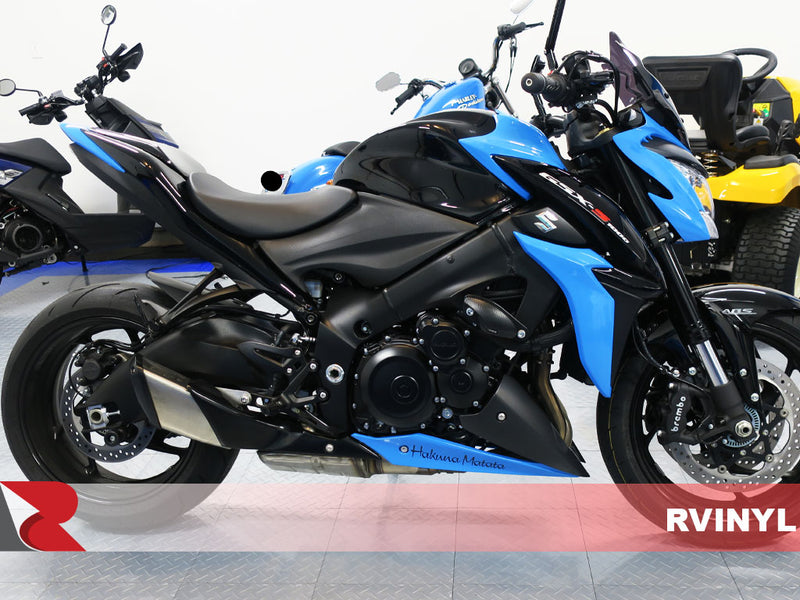 Avery™ Gloss Light Blue for Suzuki GSX-S1000 DIY Wrap