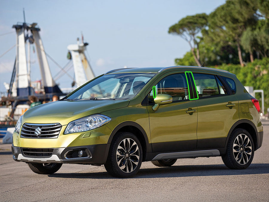 suzuki sx4 2007-2013 Pillar Post Trim Installation Location