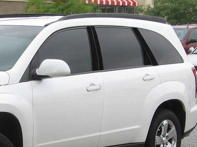 suzuki xl-7 2007-2009 Brushed Aluminum Black Pillar Cover Diagram