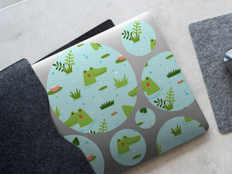 swamp life fresh water DIY Laptop Stickers