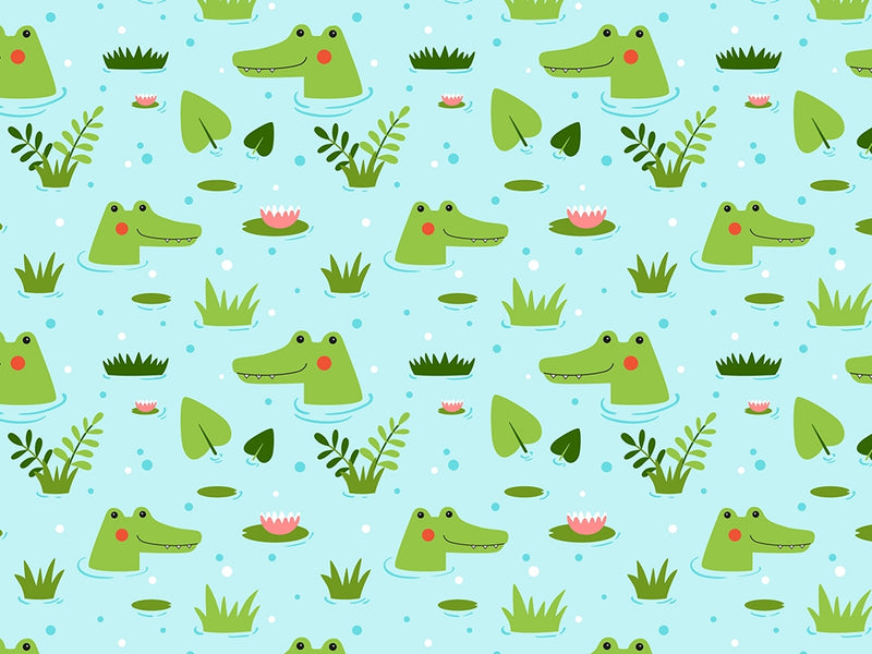 Swamp Life Marine Life Vinyl Wrap Pattern~Rwraps Series 914 Digitally Printed Vinyl Wrap~0