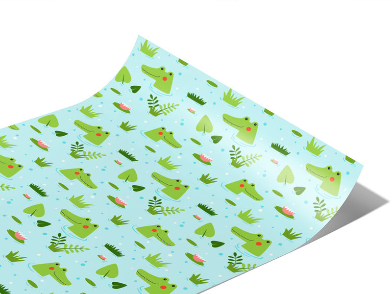 Swamp Life Marine Life Vinyl Wraps~Rwraps Series 914 Digitally Printed Vinyl Wrap~0