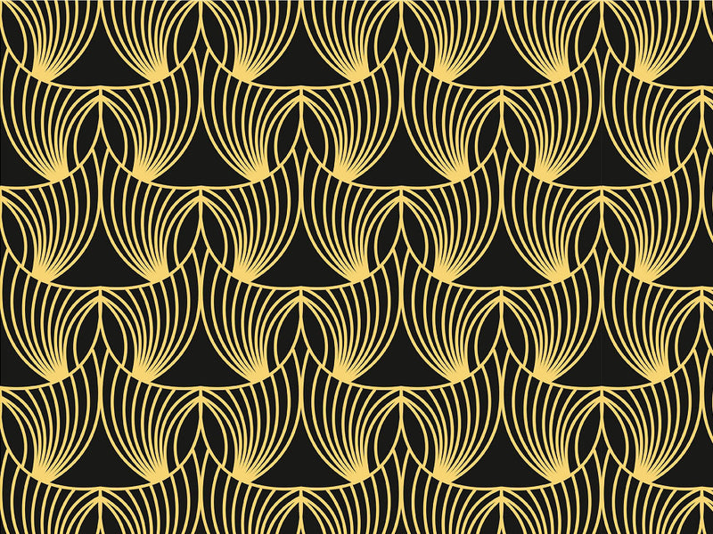 Sweep House Art Deco Vinyl Wrap Pattern~Rwraps Series 914 Digitally Printed Vinyl Wrap~0
