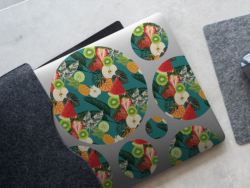 sweet ambrosia fruit DIY Laptop Stickers