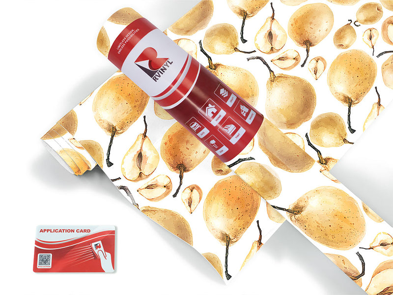 sweet bosc fruit Craft Vinyl Roll