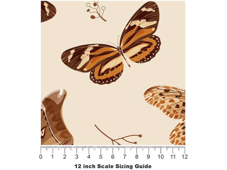 Sweet Chromatics Bug Vinyl Film Pattern Size 12 inch Scale~Rwraps Sweet Chromatics Bug Sizing Chart~2