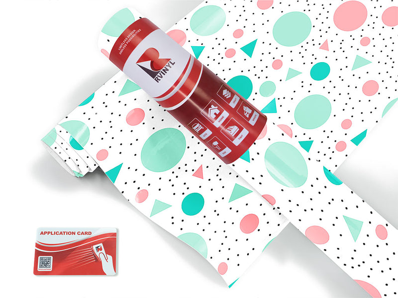 sweet dots abstract geometric Craft Vinyl Roll