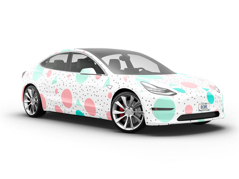 Sweet Dots Abstract Vehicle Vinyl Wrap
