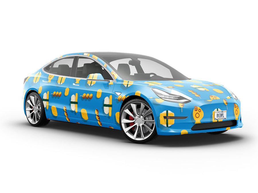Sweet Egg Food Vehicle Vinyl Wrap