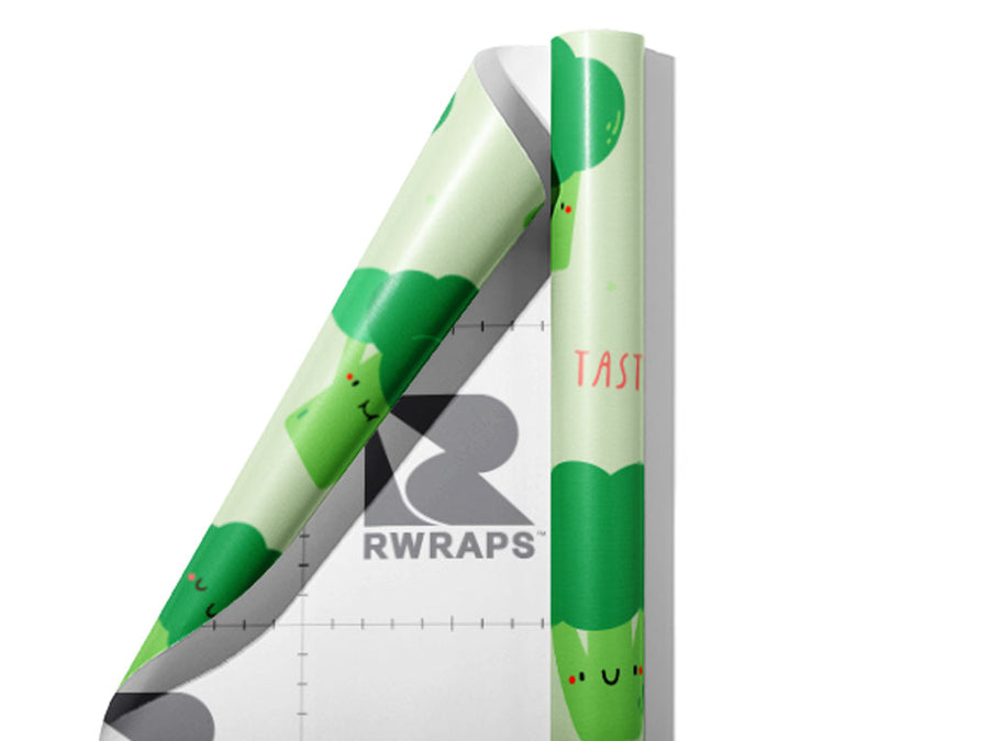 Sweet Greens Vegetable Wrap Film Sheets~Rwraps Series 914 Sweet Greens Vegetable Scrolled Sheet~3