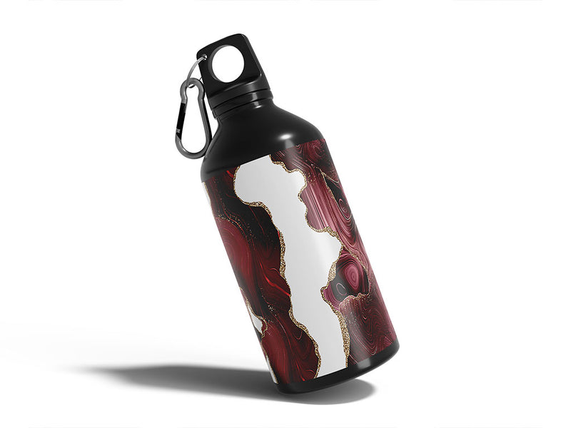 sweet merlot gemstone films Water Bottle DIY Stickers