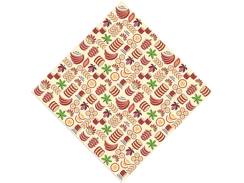 Sweet Plantain Mosaic Vinyl Wrap Pattern