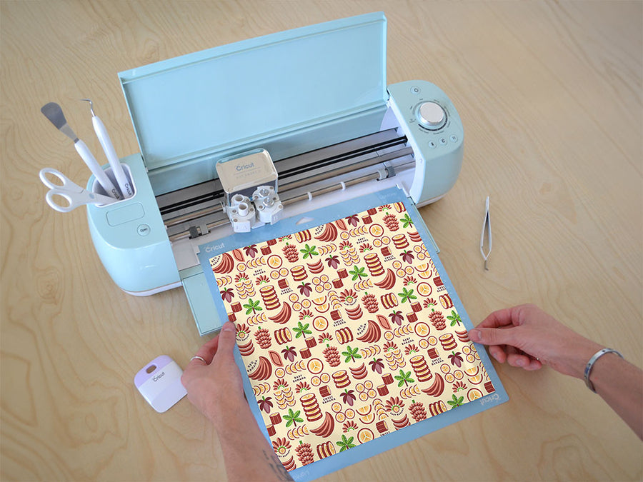 sweet plantain mosaic Cricut Compatible Vinyl