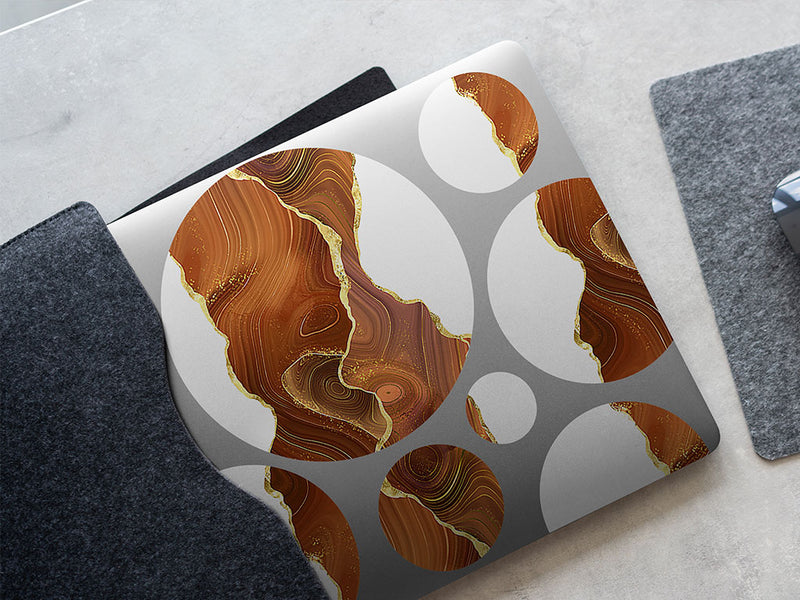 sweet potato gemstone films DIY Laptop Stickers
