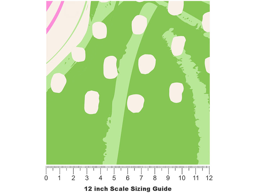 Sweet Princess Fruit Vinyl Film Pattern Size 12 inch Scale~Rwraps Sweet Princess Fruit Sizing Chart~2