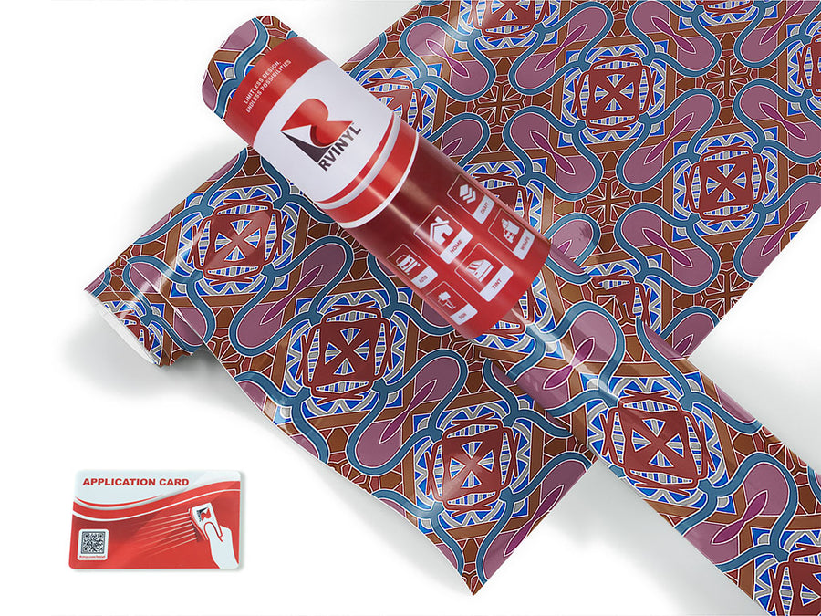 sweet sangria mosaic Craft Vinyl Roll