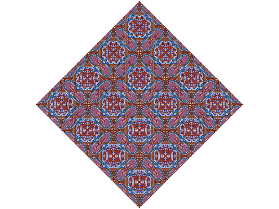 Sweet Sangria Mosaic Vinyl Wrap Pattern