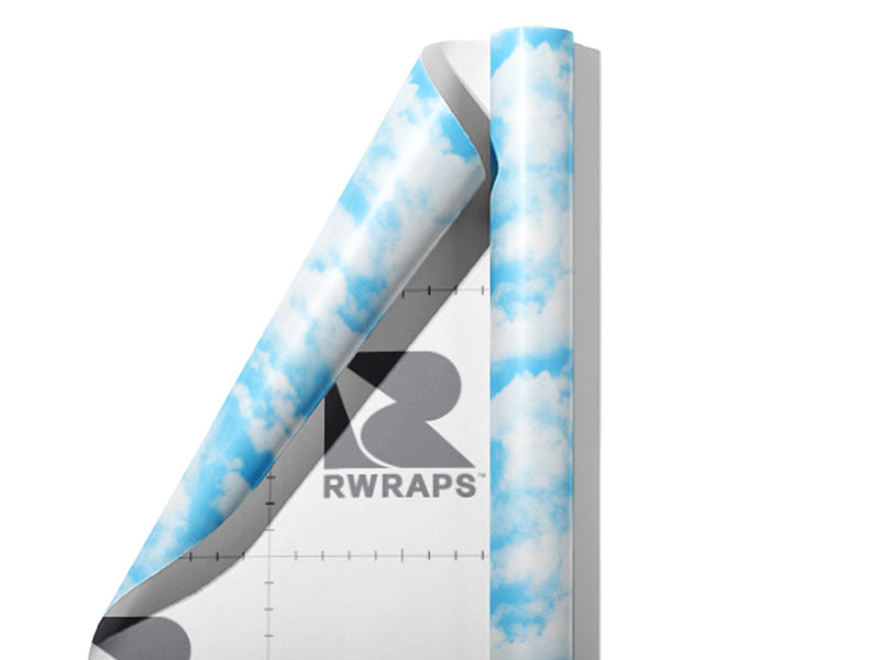 Sweet Summer Sky Wrap Film Sheets~Rwraps Series 914 Sweet Summer Sky Scrolled Sheet~3