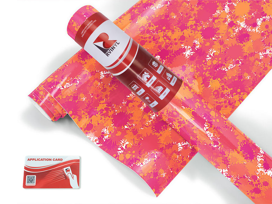 sweet talk paint splatter Craft Vinyl Roll