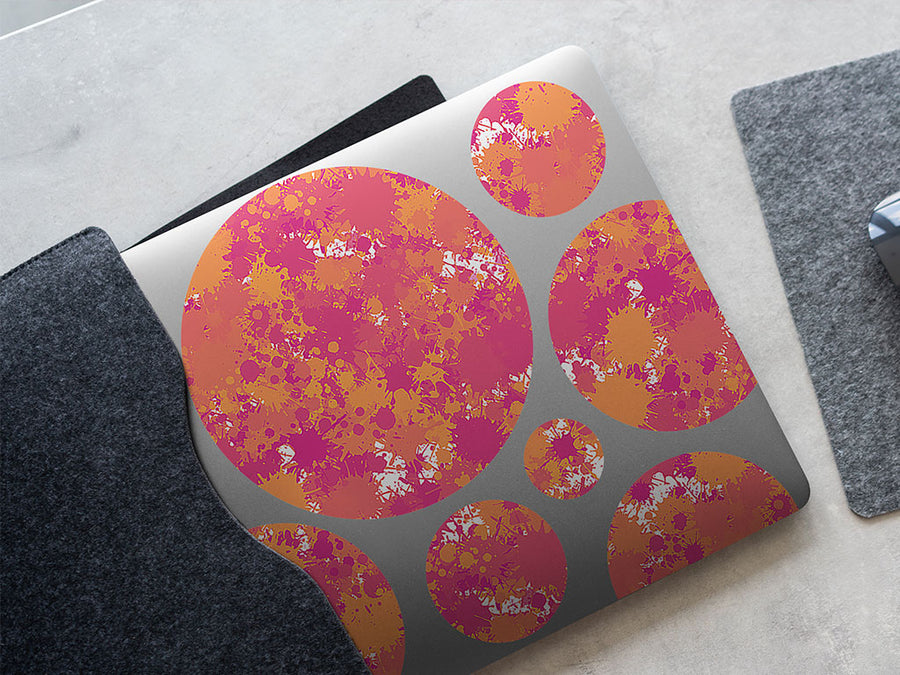 sweet talk paint splatter DIY Laptop Stickers