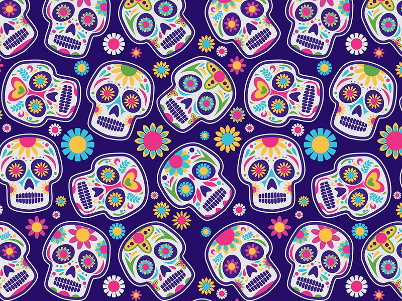 Sweet Tooth Halloween Vinyl Wrap Pattern~Rwraps Series 914 Digitally Printed Vinyl Wrap~0