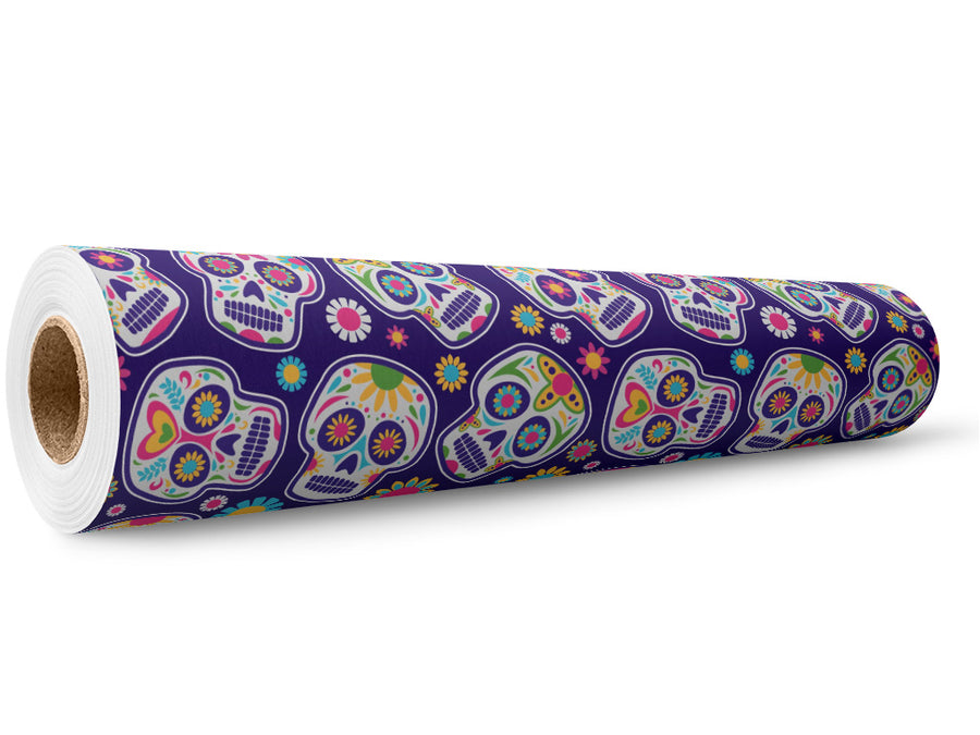 Sweet Tooth Halloween Wrap Film Wholesale Roll~Rwraps Series 914 Digitally Printed Vinyl Roll~5