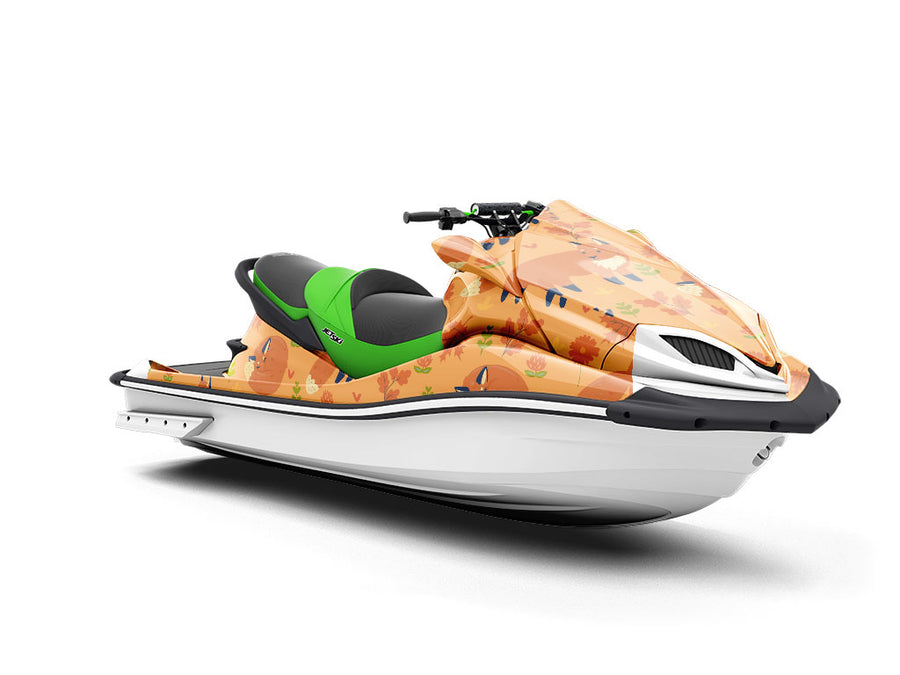 Sweet Vixen Animal Jet Ski Vinyl Customized Wrap