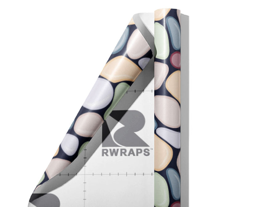 Sweetheart Cobblestone Wrap Film Sheets~Rwraps Series 914 Sweetheart Cobblestone Scrolled Sheet~4