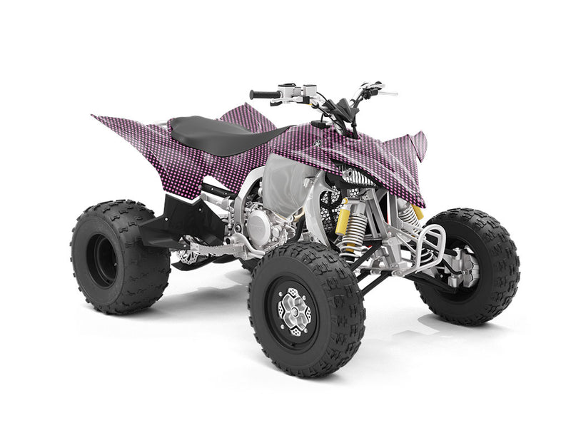 Sweetheart Pink Polka Dot ATV Wrapping Vinyl