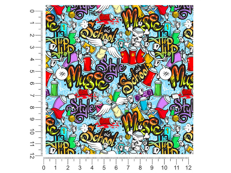 swift punition graffiti 1ft x 1ft Craft Sheets