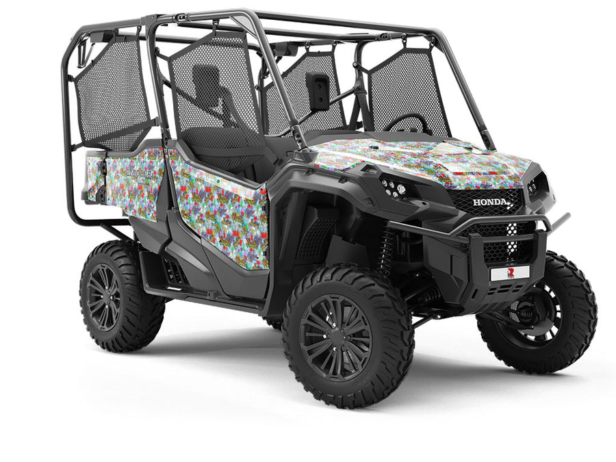 Swift Punition Graffiti Utility Vehicle Vinyl Wrap