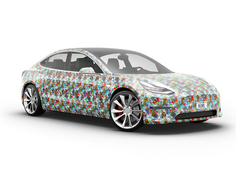 Swift Punition Graffiti Vehicle Vinyl Wrap