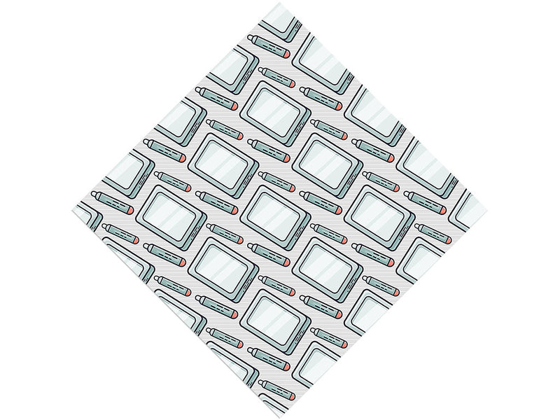 Tablet Time Technology Vinyl Wrap Pattern