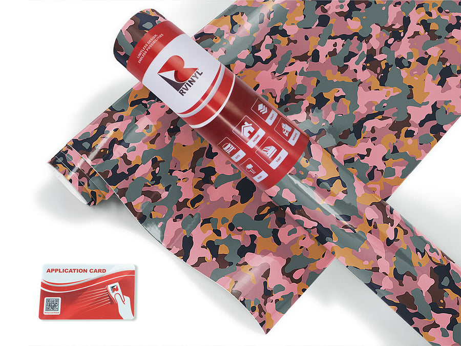 taffy flecktarn camouflage Craft Vinyl Roll