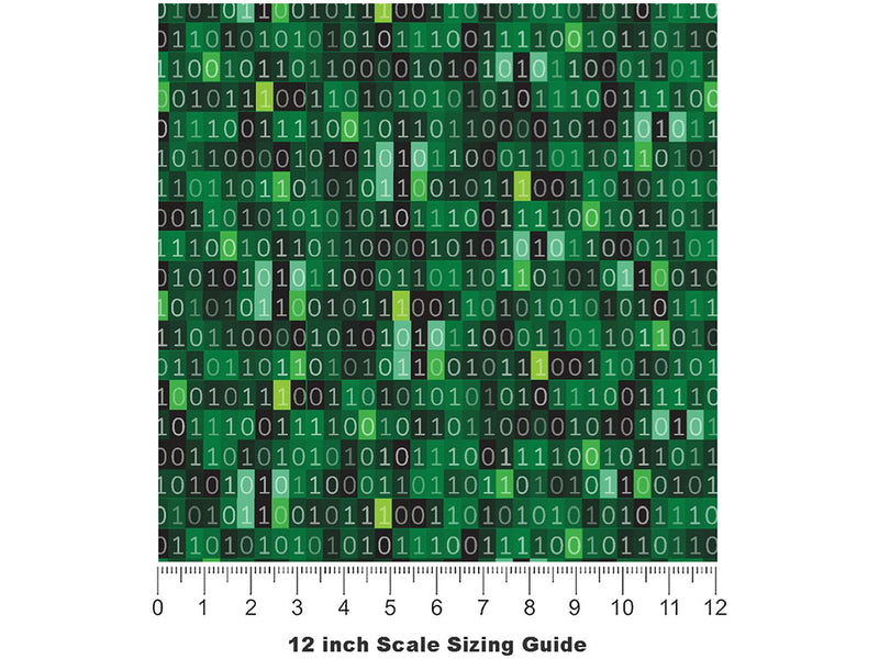 Take Control Technology Vinyl Film Pattern Size 12 inch Scale~Rwraps Take Control Technology Sizing Chart~3