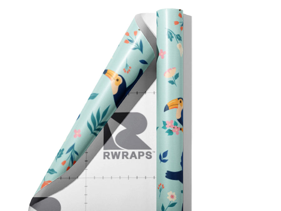 Take Flight Birds Wrap Film Sheets~Rwraps Series 914 Take Flight Birds Scrolled Sheet~3