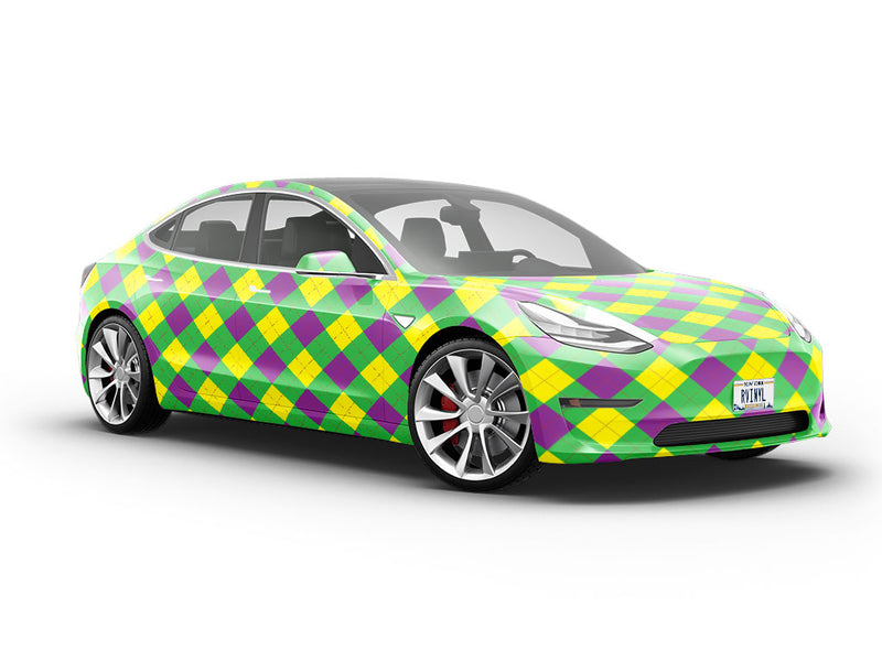 Take Notice Argyle Vehicle Vinyl Wrap