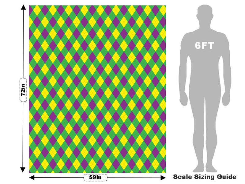 Take Notice Argyle Vehicle Wrap Scale~Rwraps Series 914 Take Notice Argyle Measurements~1
