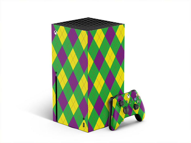 take notice argyle XBOX DIY Decal