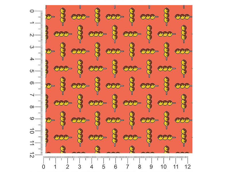 takoyaki time japanese 1ft x 1ft Craft Sheets