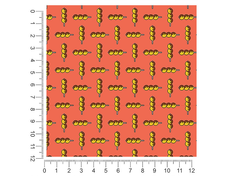 takoyaki time japanese 1ft x 1ft Craft Sheets