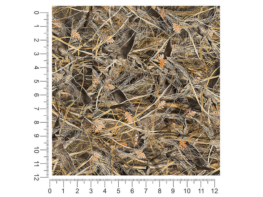 tallgrass duck camouflage 1ft x 1ft Craft Sheets